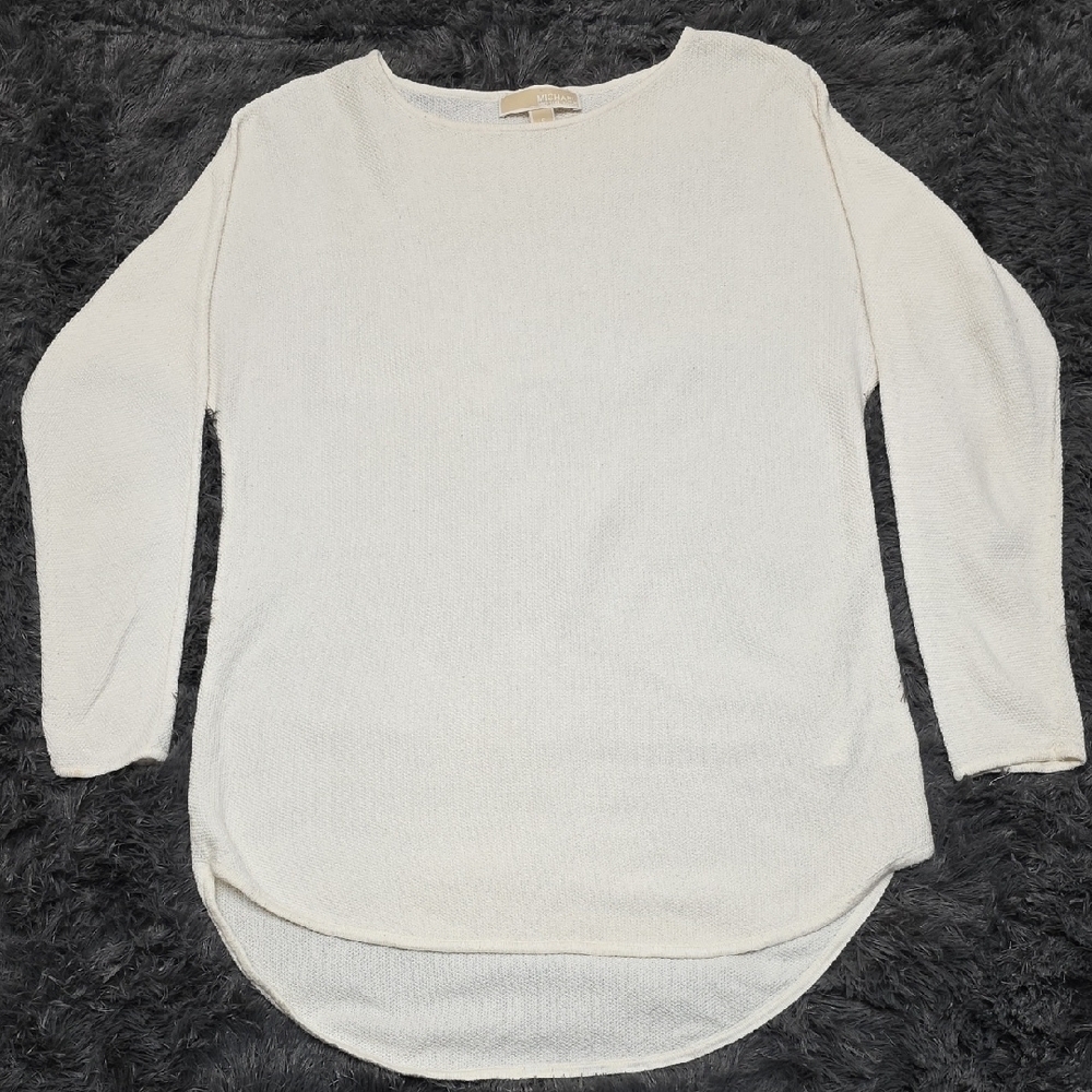 Michael Kors Cream Knit Sweater. Size S
